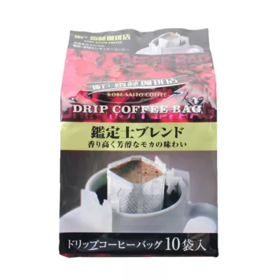 齊藤咖啡店神戶咖啡 10入/80G (摩卡)口味:摩卡