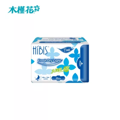 木槿花貼身透氣衛生棉 日用24.5cm / 夜用加長35cm【佳瑪】夜用加長 35cm