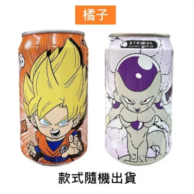 YHB 海洋深層 七龍珠氣泡水 330ml(新舊款式隨機出貨)【小女子】達爾/悟空/特南克斯/貝吉特/普烏橘子風味