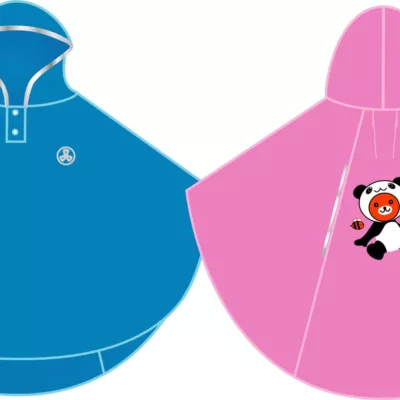 三和牌可愛熊兒童雨披 黃/粉/藍 M-L 台灣製 SGS標準 連身型(混款)【佳瑪】M 110~125cm