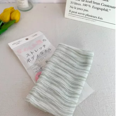 伸縮擦澡巾 刷背 去角質 沐浴巾 搓澡巾 耐用 柔軟 身體SPA
