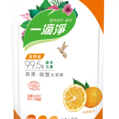 一滴淨食品用洗碗精補充包柑橘/檸檬800g【佳瑪】柑橘