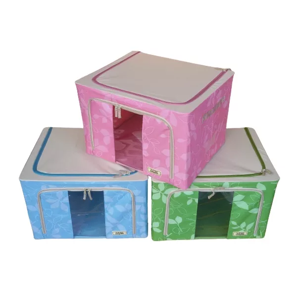 樂活防塵折疊收納箱(66L/80L)(限宅配)尺寸:66L