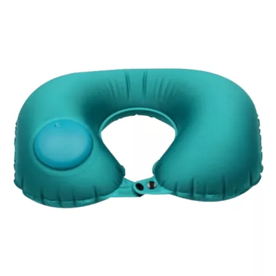 按壓式充氣護頸枕 旅行 收納方便 輕便