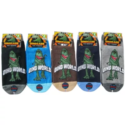細針直版加大童襪 恐龍/冠龍/迅猛龍/暴龍 Z2041-4 22-24CM款式:暴龍