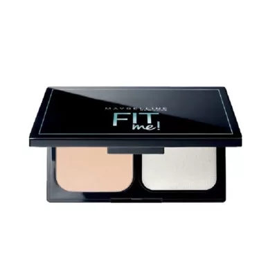 Maybelline媚比琳FIT ME反孔特霧無瑕嫩粉餅SPF32 PA+++共三色 【佳瑪】110白皙色(效期2024/09)