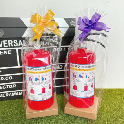 聖誕節 滅火器造型糖果罐零錢筒