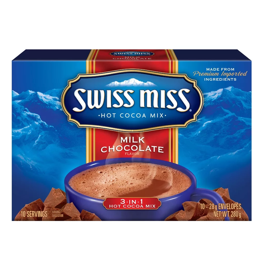 SWISS MISS巧克力粉系列 香醇/棉花糖/黑巧克力/牛奶巧克力/黑磨卡可可【佳瑪】牛奶巧克力