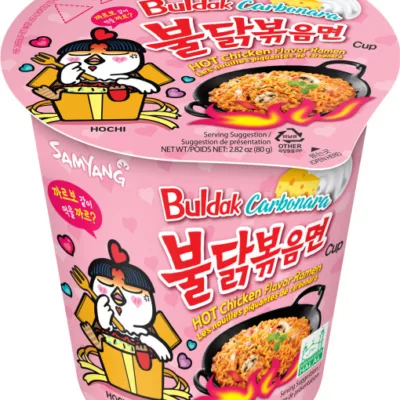三養火辣雞肉鐵板杯麵 鐵板/奶油白醬/起司 【佳瑪】奶油白醬（粉）