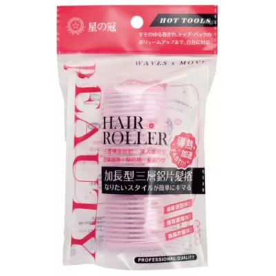 星之冠 加長型三層鋁片髮捲1入-40mm【佳瑪】