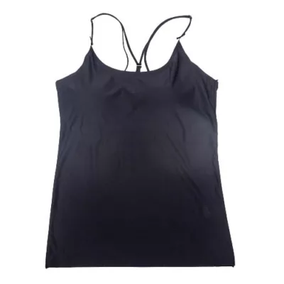 non-no 透氣細肩雙帶背心 6915 白色/黑色 Free【佳瑪】黑