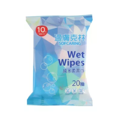 適膚克林純水柔濕巾20抽【佳瑪】