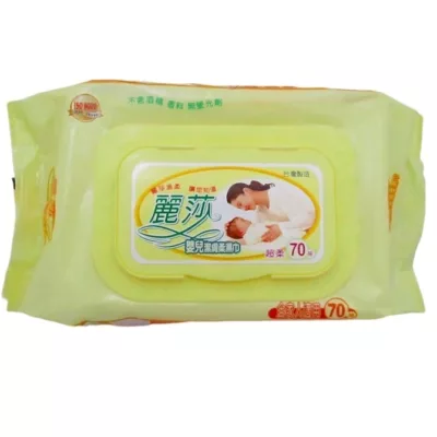 麗莎 嬰兒 純水 護膚柔濕巾 70抽有蓋【小女子】濕紙巾 隨身包 不添加酒精