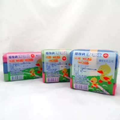 德技 碳酸鈣 垃圾袋 大/中/小 550g【小女子】大