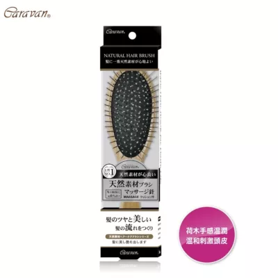 Caravan 原木頭皮護理氣墊梳