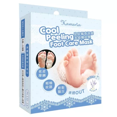 Kameria凱蜜菈 足足稱奇去皮嫩足膜17mlx2枚入 積雪草/薰衣草涼感/水蜜桃【佳瑪】乳酸 水楊酸薰衣草舒香