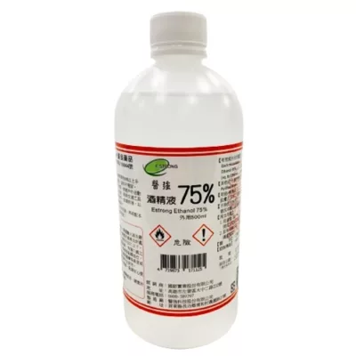 醫強 酒精 液 75％ 500ml【小女子】