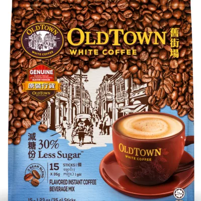 舊街場白咖啡 3合1 / 3合1(減糖) / 2合1(奶精) / 臻果 15入款式:3合1減糖