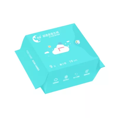 愛康 涼感 抗菌衛生棉/護墊 檸橙派對 限量新款 日用 夜用 加長 量少規格:量少型淺藍19cm 9片