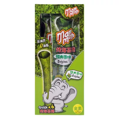 MM象泰式烤海苔捲 -經典原味 (3gx6支)