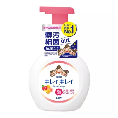日本獅王趣淨洗手慕斯250ml【佳瑪】清新果香