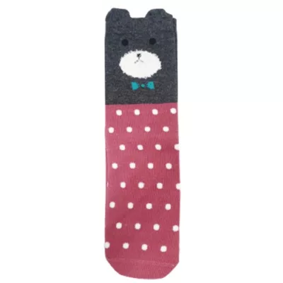 造型童中統襪 30cm / 40cm【佳瑪】灰熊 30cm