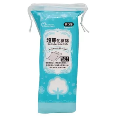 超薄化妝棉500枚(束口包)