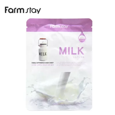 Farm stay 面膜 韓國面膜 23ml【佳瑪】牛奶嫩白