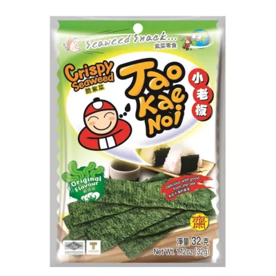 小老板厚片海苔32g (原味/香辣) 全素可食用【小女子】原味