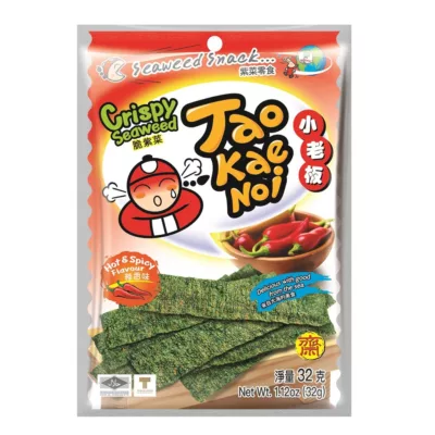 小老板厚片海苔32g (原味/香辣) 全素可食用口味:香辣