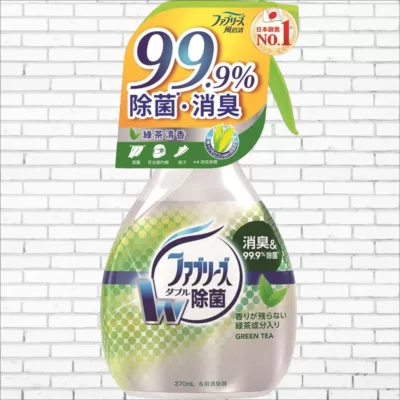 日本風倍清 織物除菌消臭噴霧瓶 370ml 高效除菌/綠茶清香/無香型【佳瑪】風倍清 除臭綠茶清香