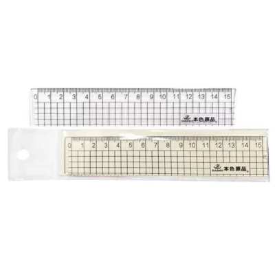 本色原品 15CM方格尺
