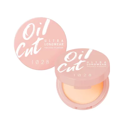 1028 Oil Cut ! 超吸油蜜粉餅 透明/膚色/紫微光【佳瑪】現貨膚色