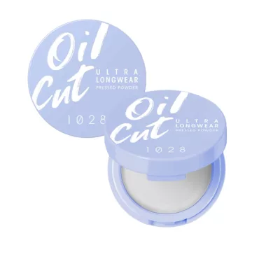 1028 Oil Cut ! 超吸油蜜粉餅 透明/膚色/紫微光【佳瑪】現貨透明