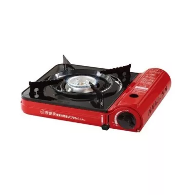 妙管家 攜帶式 優質休閒瓦斯爐 卡式爐 K701R 附手提箱【佳瑪】 戶外露營 塑膠硬盒 無附瓦斯罐