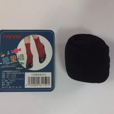 no-non儂儂 彩色糖果襪 平面/條紋【佳瑪】短筒 彈性絲襪膚色(平面)
