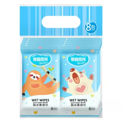 奈森克林 純水柔濕巾8抽x8包【佳瑪】