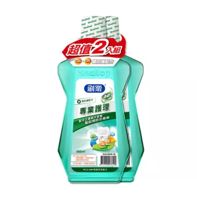 刷樂漱口水超值2入組清新500ml