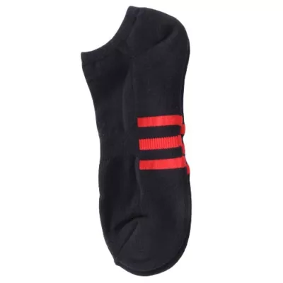 SJA 純棉運動氣墊船襪 SJA1304條紋 25-28CM【佳瑪】