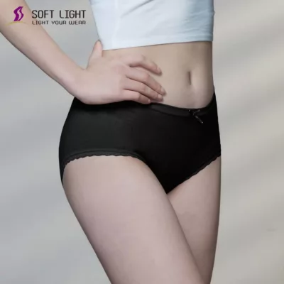 Soft Light舒芙蕾 2102 無縫碘紗內褲 XL黑色.豆沙色.可可色.亮膚色【佳瑪】