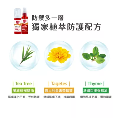 美琪抗菌洗手隨身組 (乾洗手57ml+洗手慕斯50ml)