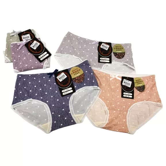 圓點點 文青小褲 少女內褲 【佳瑪】