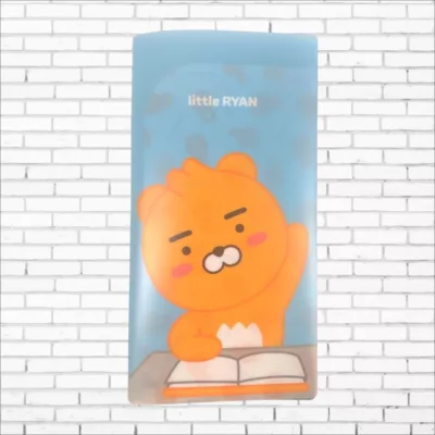 Kakao Friends 口罩收納夾 RYAN 共4款【佳瑪】開學季 防疫 抑菌 清潔上學款 (淺藍)Ryan