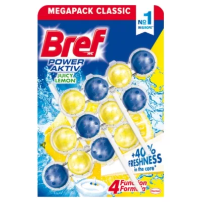 BREF馬桶芳香清潔球 3入【佳瑪】檸檬