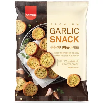 韓國Samlip大蒜/披薩 麵包餅乾 100g款式:大蒜