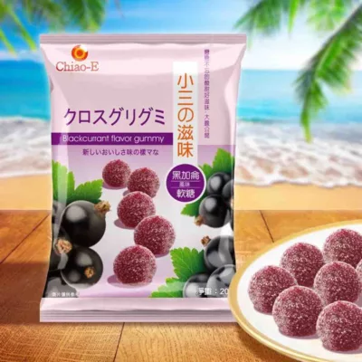 巧益 小三滋味 軟糖芒果/黑加侖/迷你熊綜合 軟糖20g小三的滋味風味:黑加侖