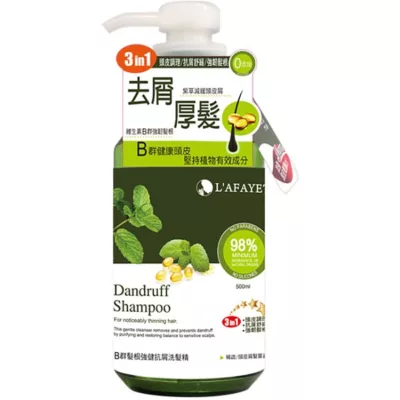 然雅 洗髮精 500ml 共4款款式:B群髮根強健抗屑
