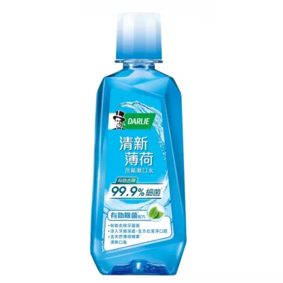 黑人漱口水 全亮白極緻/薄荷/綠茶 500ml款式:清新薄荷除菌配方