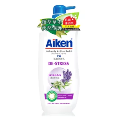 艾肯抗菌沐浴乳 人蔘精華/茶樹&蘆薈/薰衣草精油 900g【佳瑪】薰衣草精油(深層紓壓)