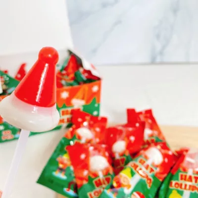 聖誕帽 棒棒糖 10g聖誕節 merry christmas 聖誕party糖果